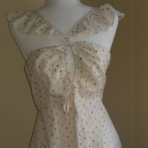 Red Carter Mini Dress in Striped Poplin 🌈